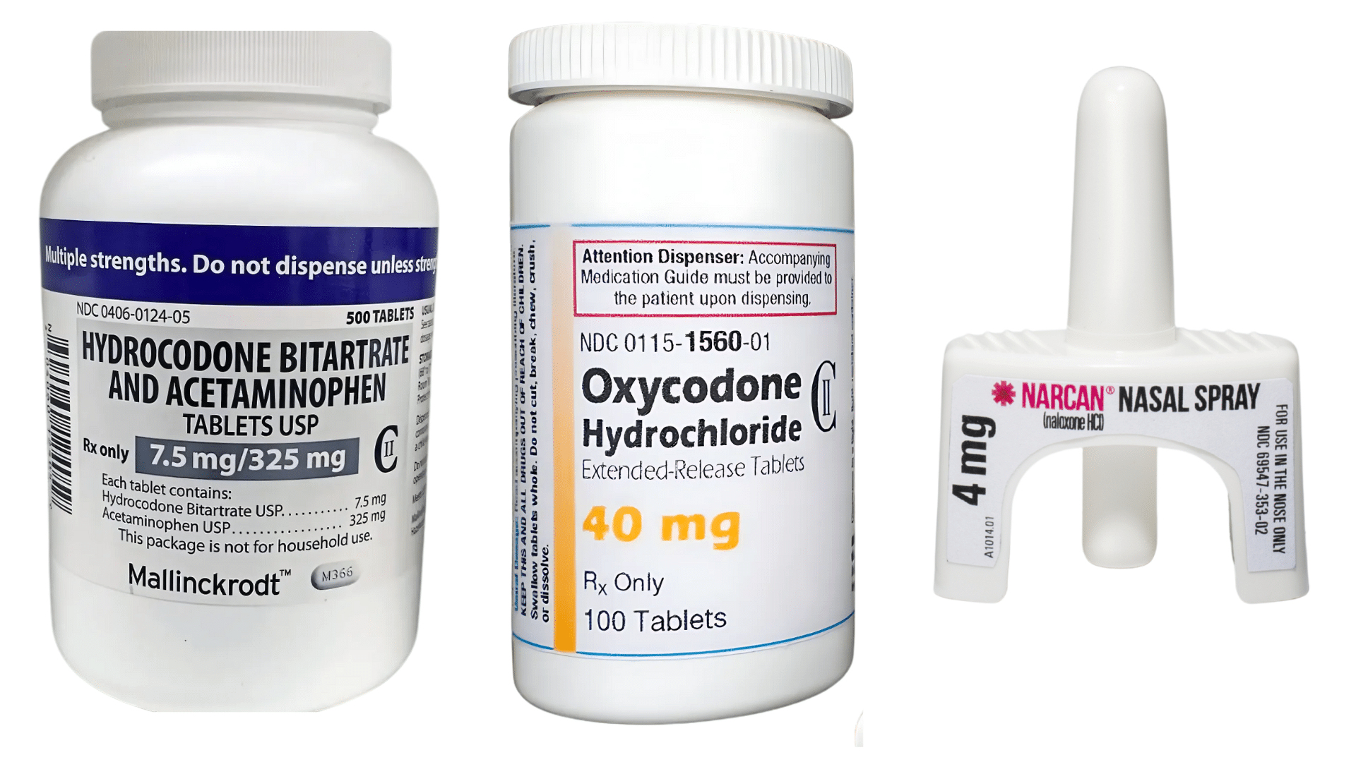 Hydrocodone vs. Other Snorted Opioids
