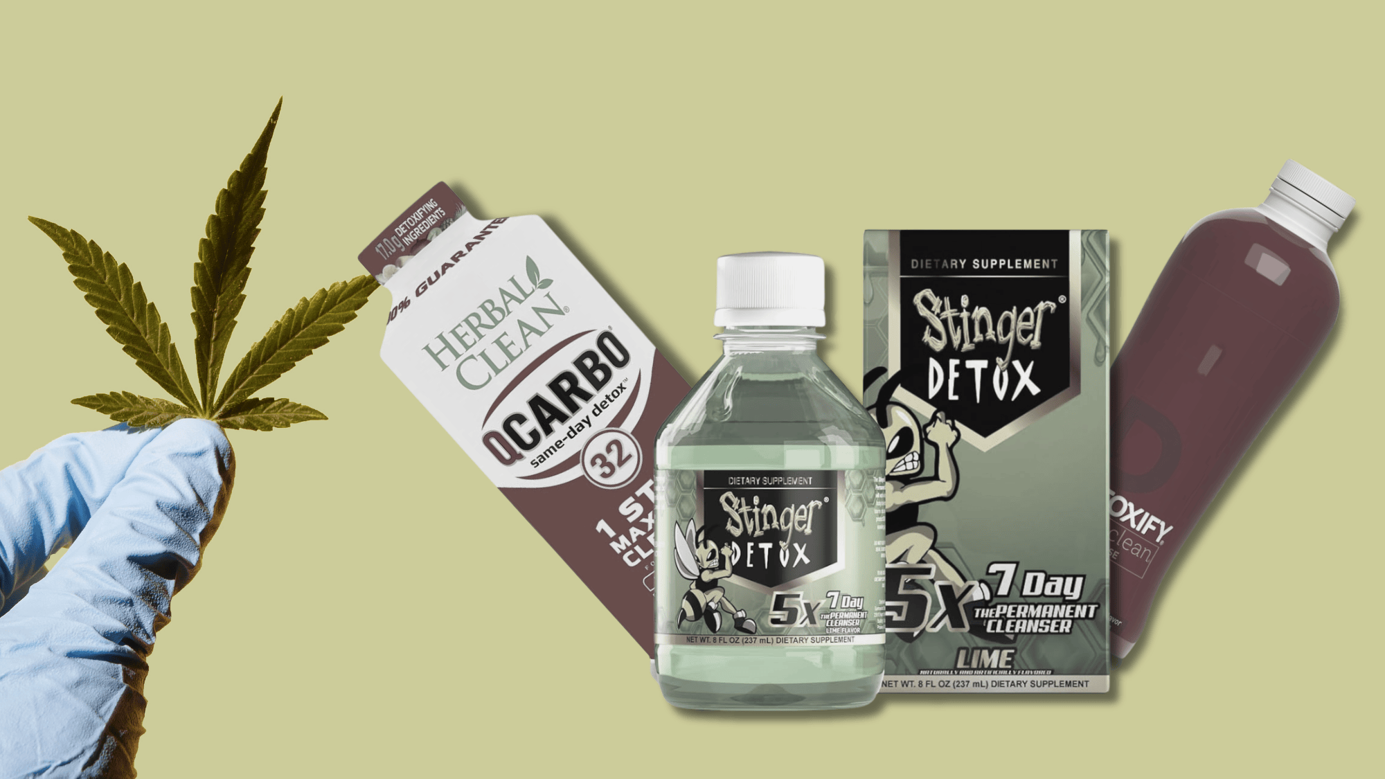popular weed detox drink options