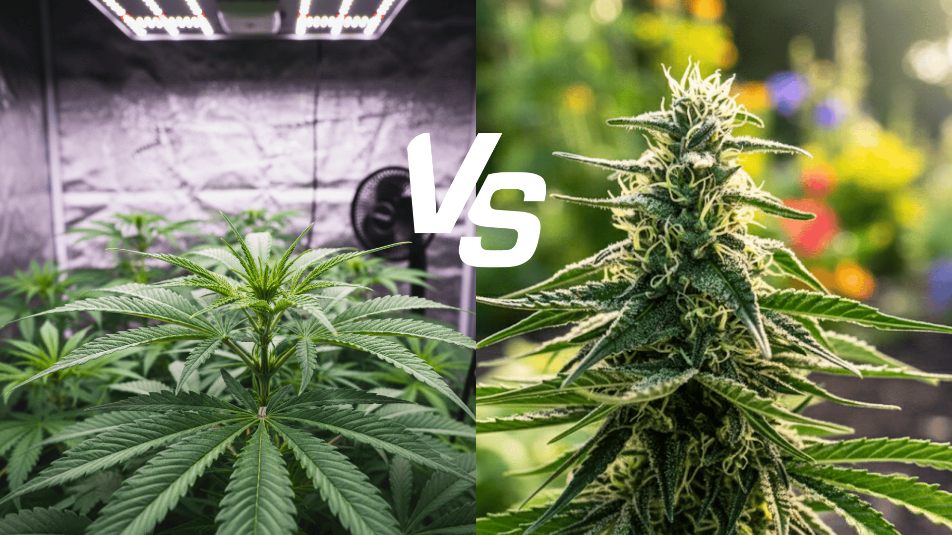 weed indoor vs outdoor
