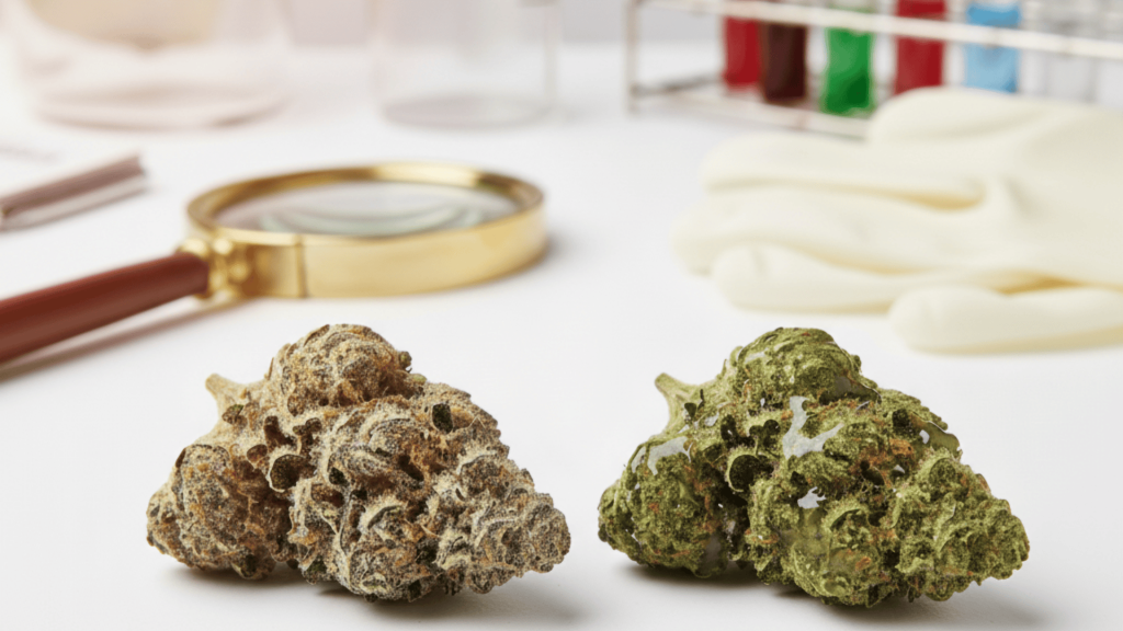 what is sprayed weed risks how to spot it
