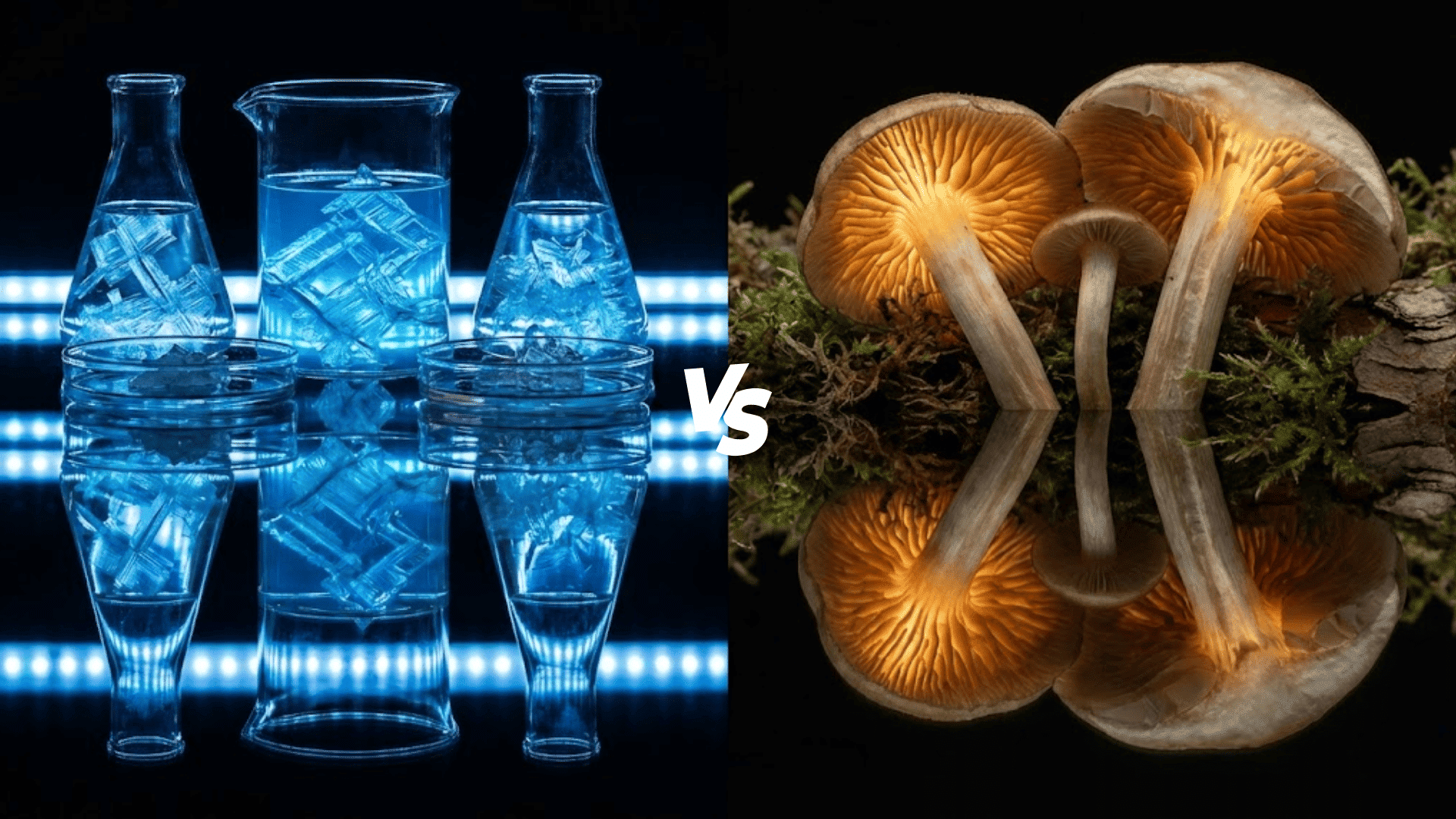 chemical differences between lsd and shrooms