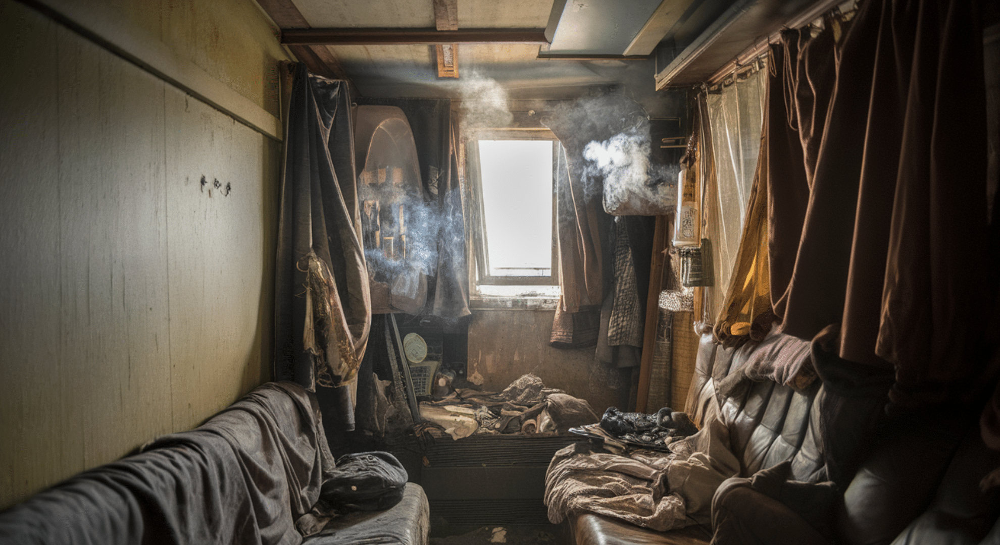 where and how you might notice the smell of crack