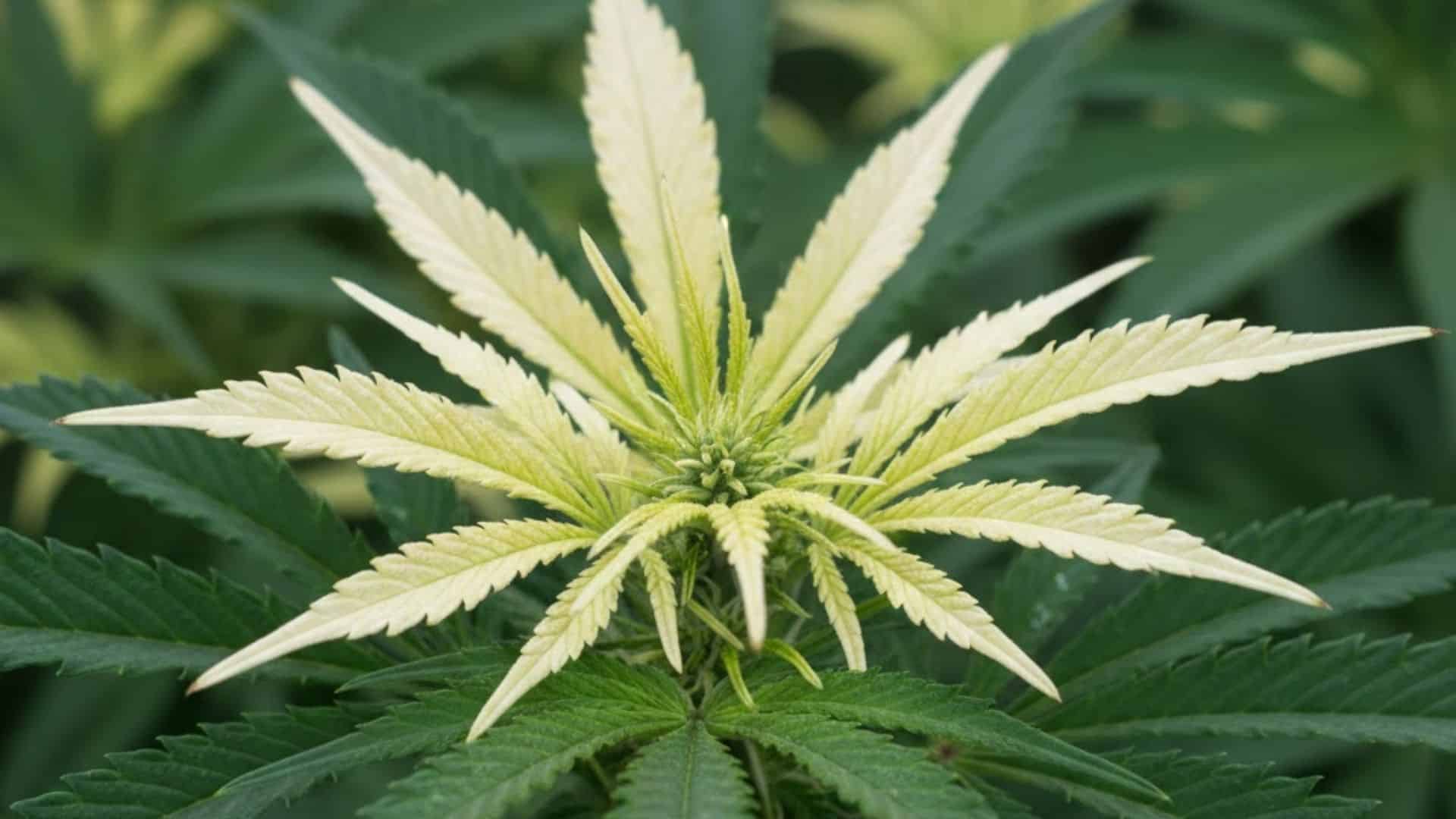 iron deficiency in cannabis