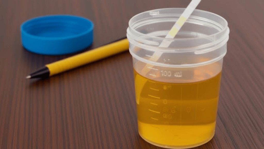 how long does acid stay in your urine