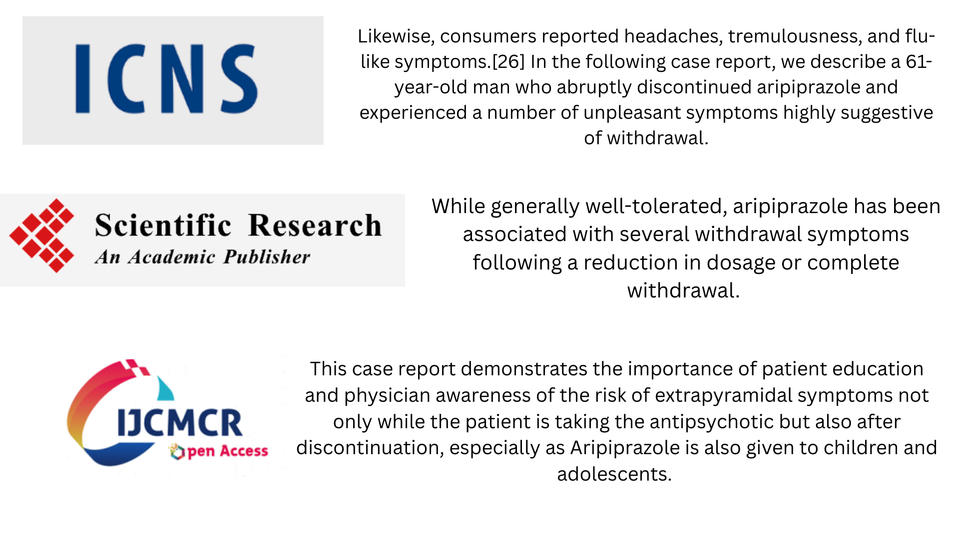 real patient experiences through case reports