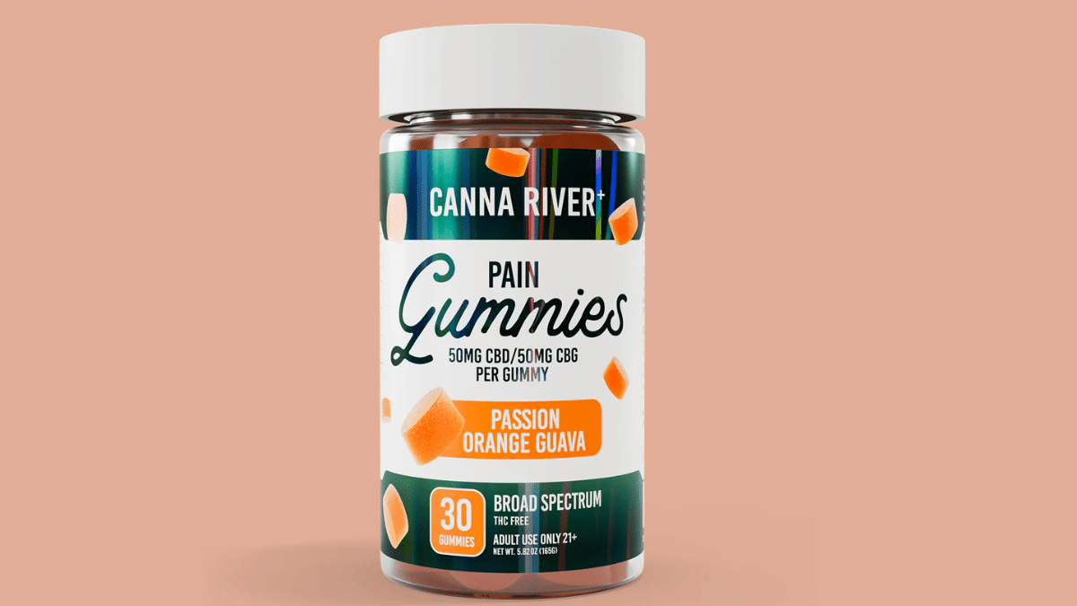 canna river pain gummies full spectrum cbd cbg delta-9 for muscle and joint recovery