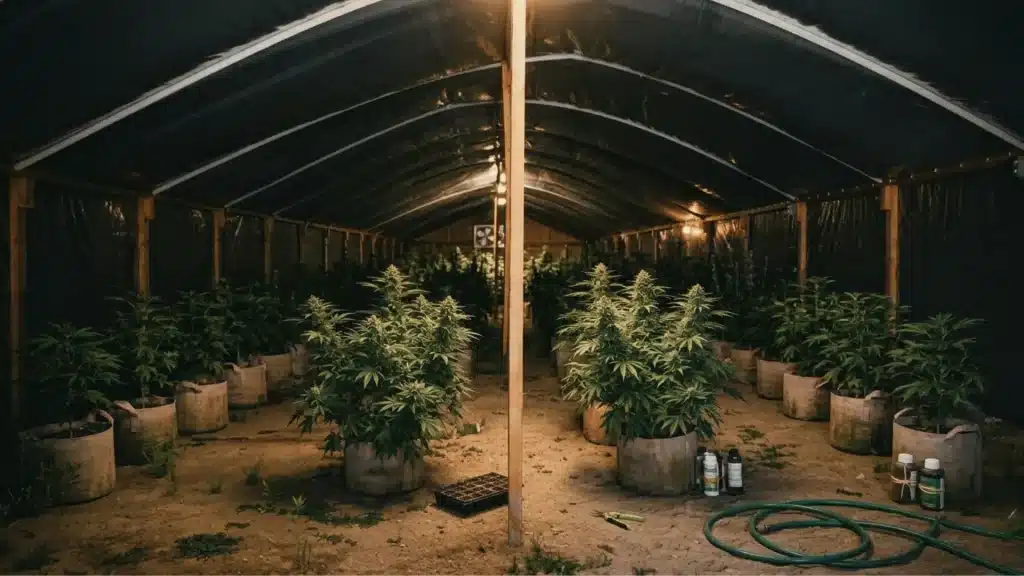 there are little more and a couple of plants in the picture showing that the work is in progress.