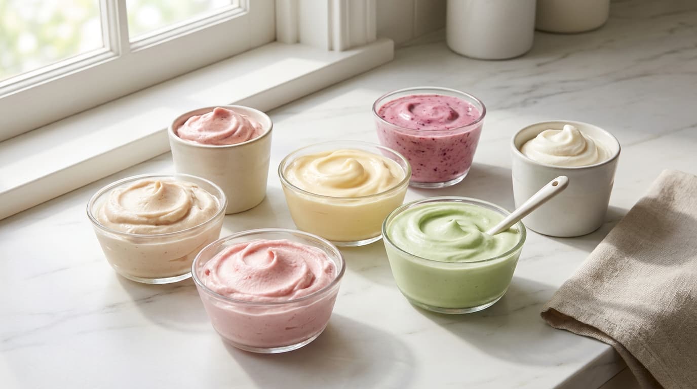 smooth cold treats like ice cream smoothies and custard as gentle options for braces