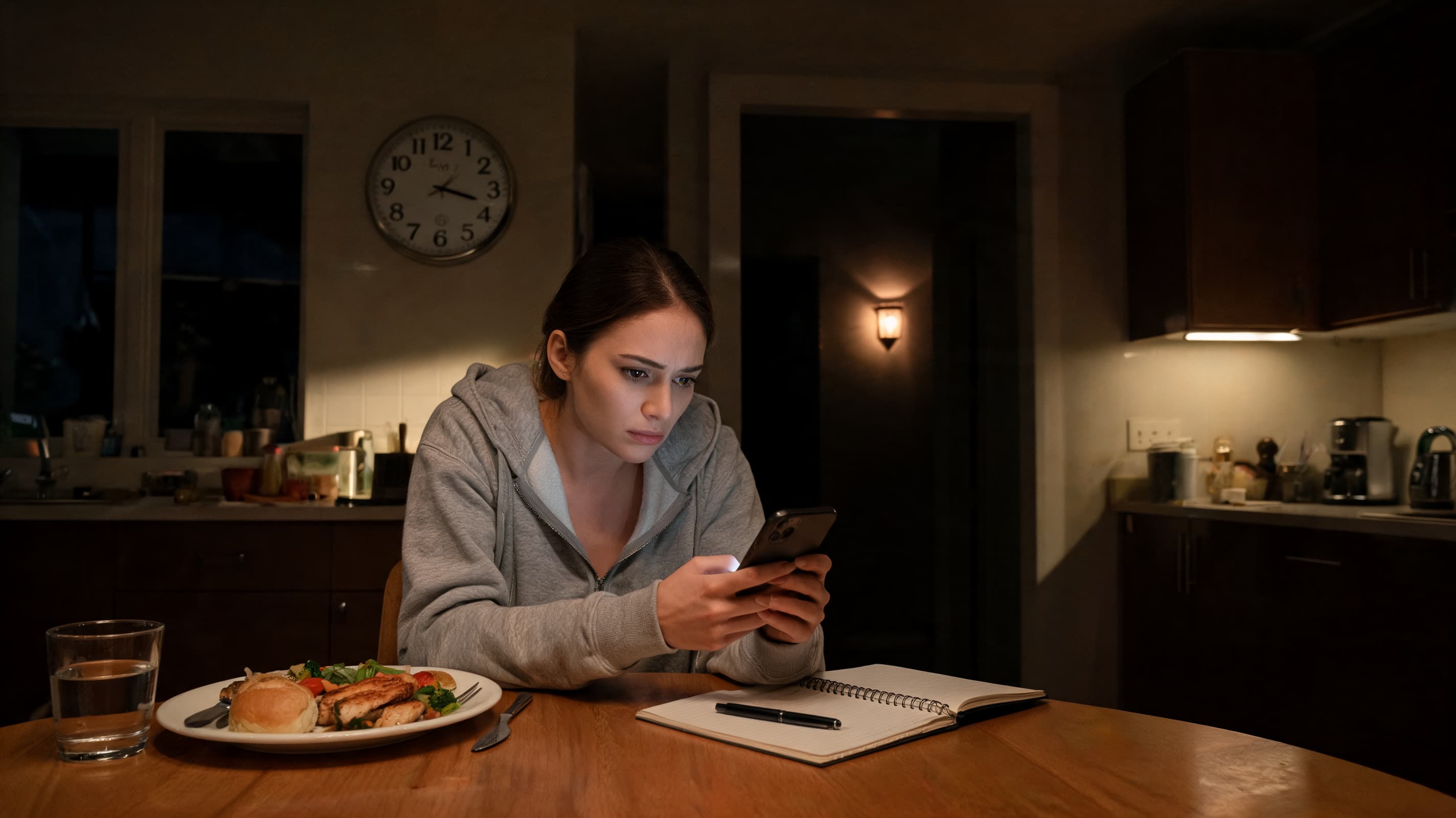 worried family member noticing late nights mood changes and isolation as possible meth warning signs