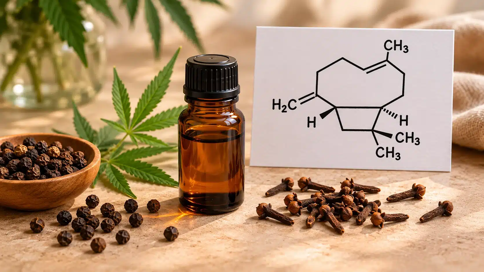 best terpenes for anxiety with beta caryophyllene sources
