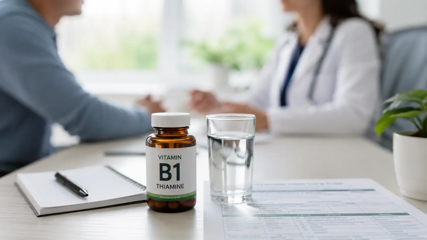 thiamine for alcohol withdrawal, vitamin b1 dosage for adults