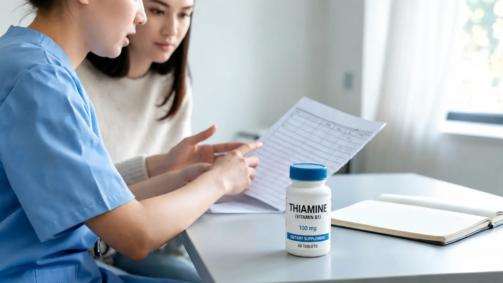 vitamin b1 dosage for adults during withdrawal care