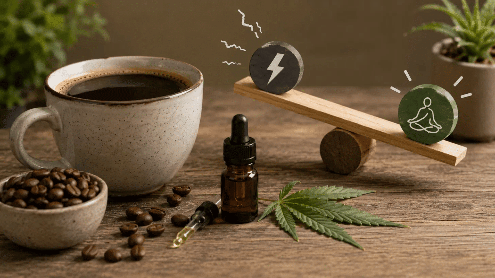 whether cbd and coffee together truly balance out the jitters or if that calming effect is mostly anecdotal