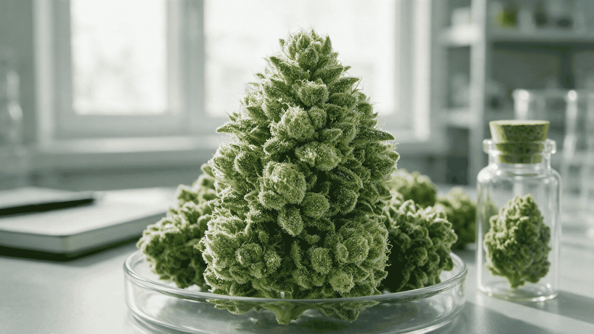 remedy cbd cannabis flowers with resin covered buds and cbd dominant traits