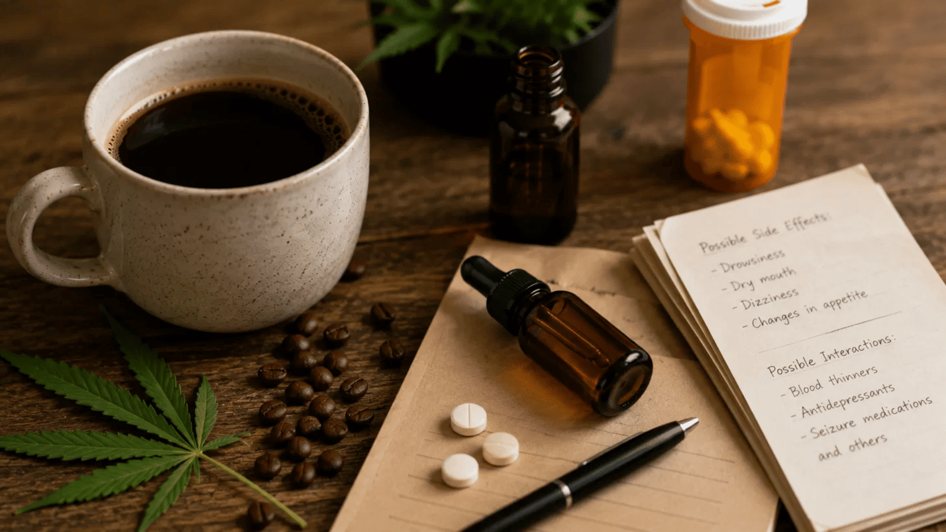 possible side effects and medication interactions to know before mixing cbd and coffee into your routine