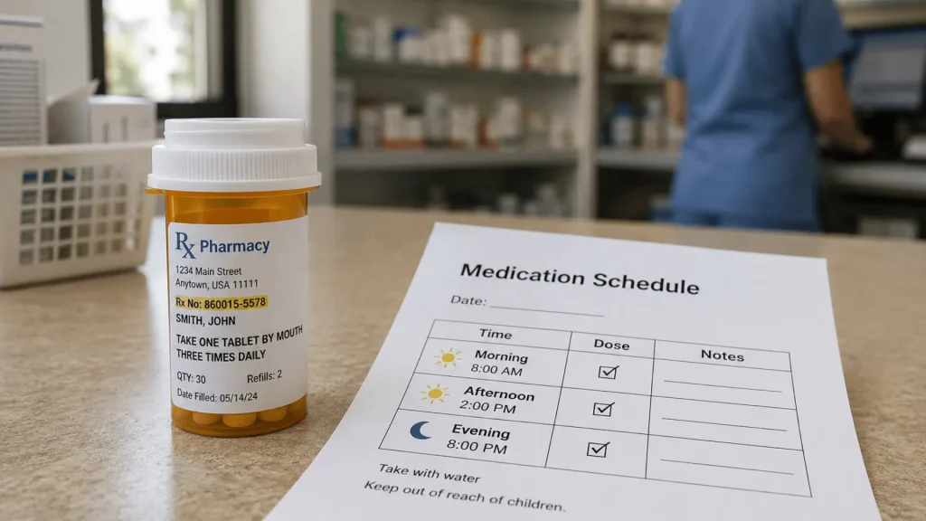 tid medical abbreviation meaning in prescriptions and nursing