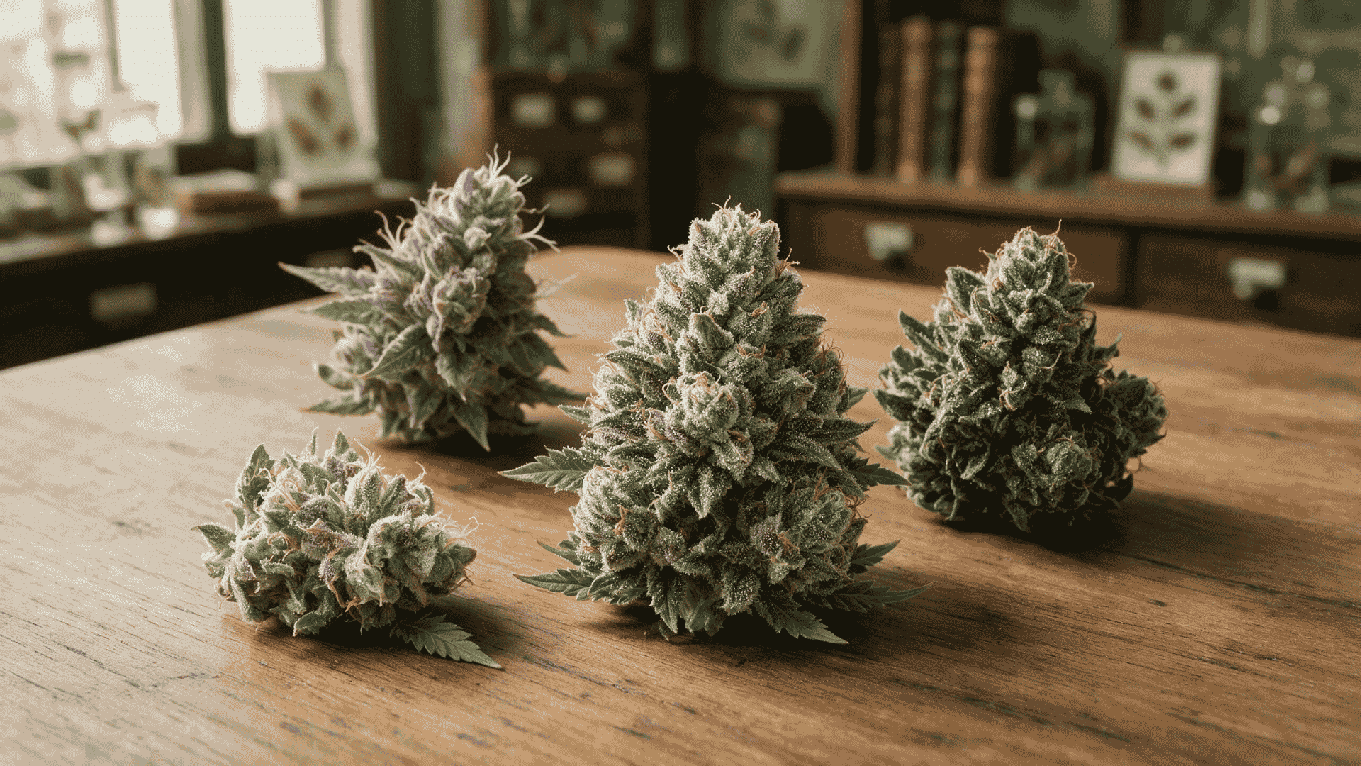 very high cbd cannabis strains showing cbd rich flowers and botanical profiles
